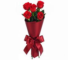 Букет 5 Красных роз Эдлесс Лав в Темникове