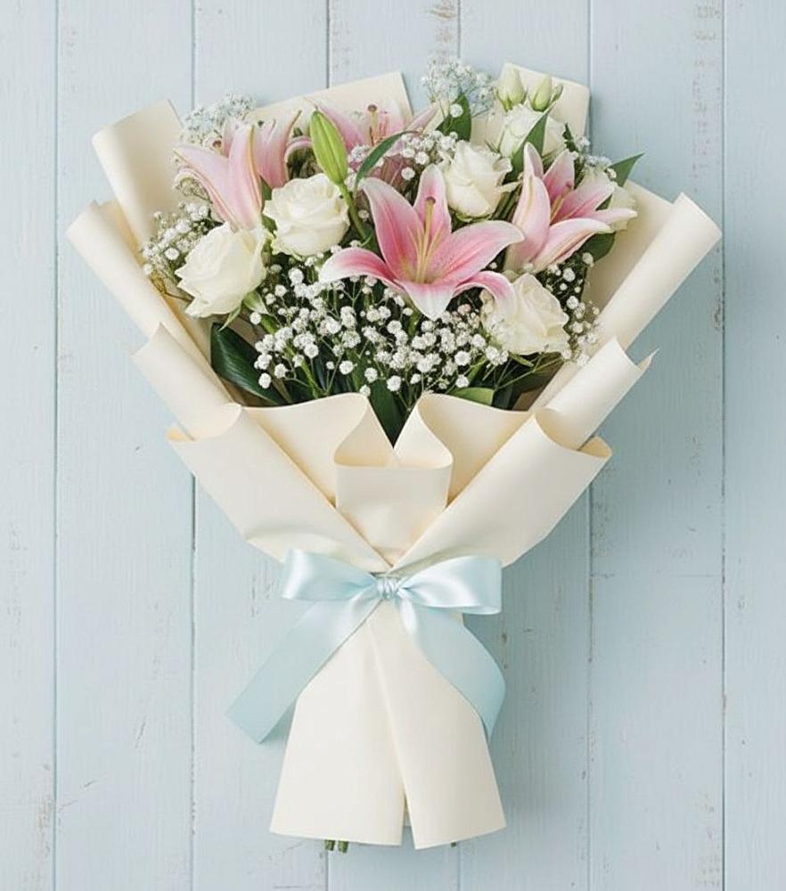 Букет цветов из: Лилии в Темникове