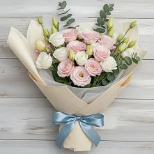 Букет цветов из:  Лизиантусы в Темникове