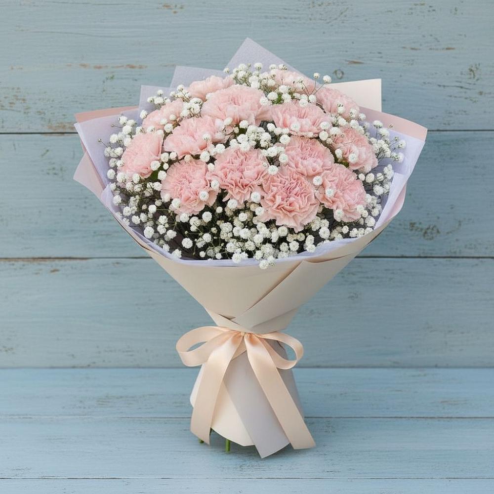 Букет цветов из: Гвоздики в Темникове