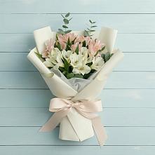 Букет цветов из:  Альстромерии в Темникове