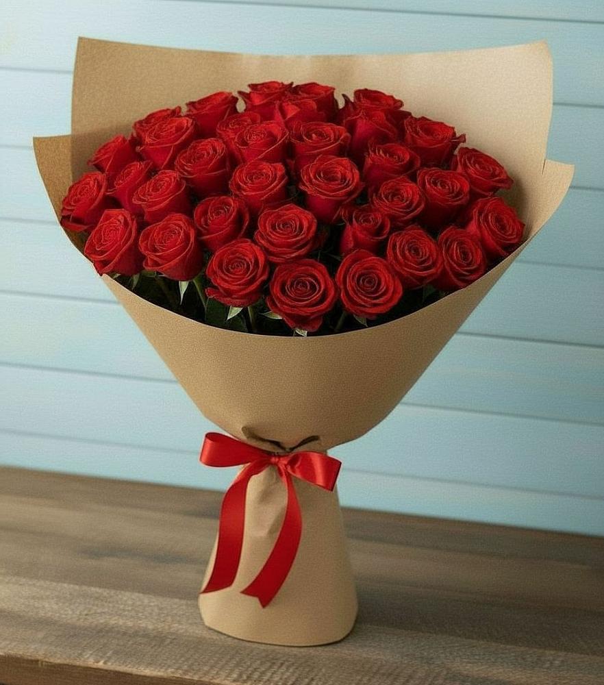Букет Красные розы Милано в Темникове
