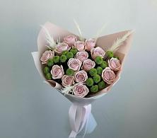 Букет цветов из:  Розы и Хризантемы в Темникове