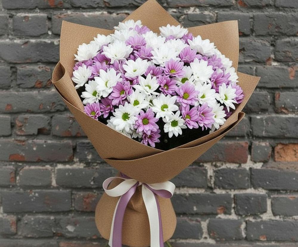 Букет цветов из: Хризантемы в Темникове