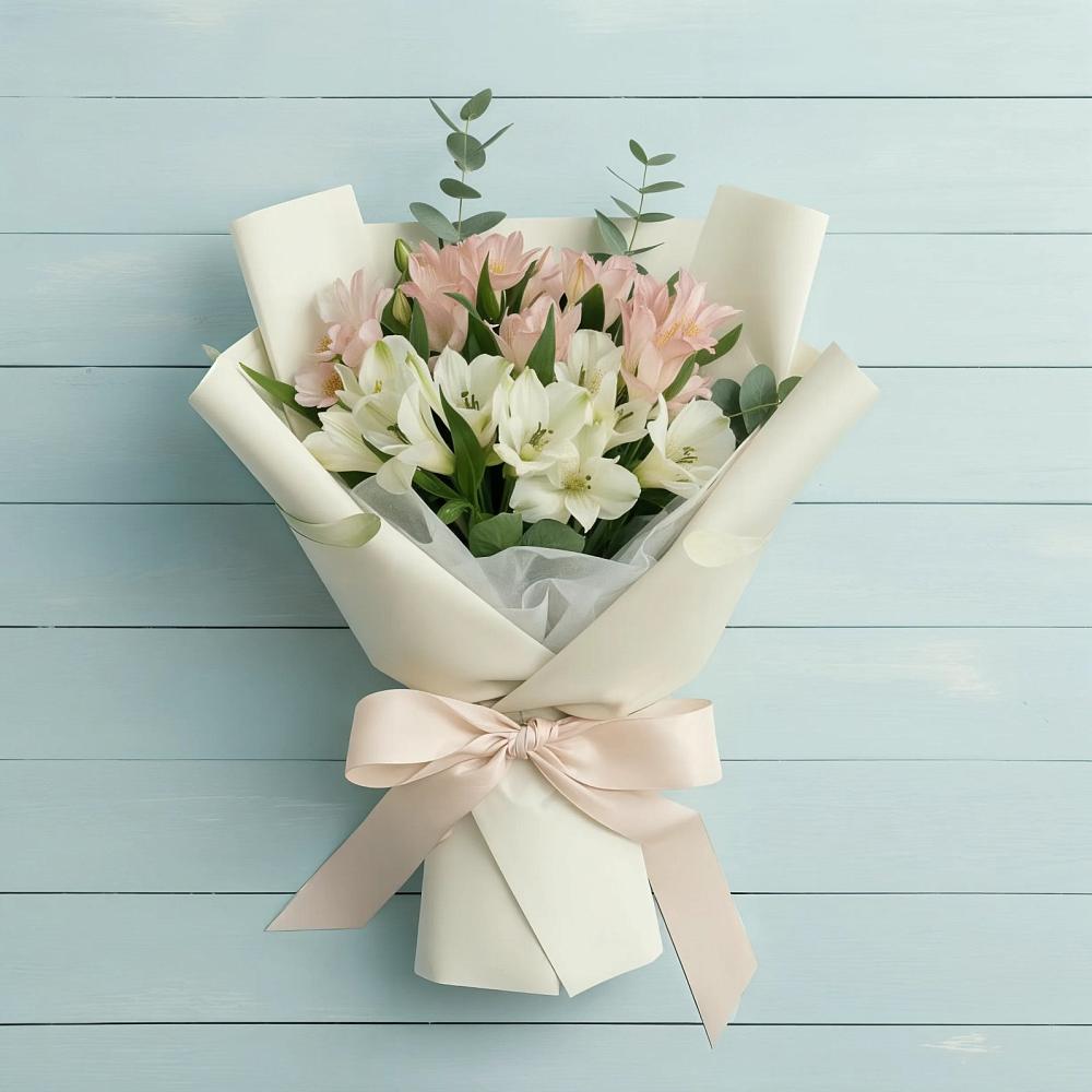 Букет цветов из: Альстромерии в Темникове