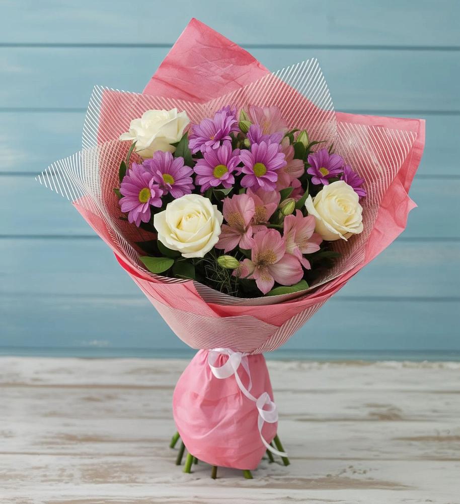 Букет цветов из: Герберы в Темникове